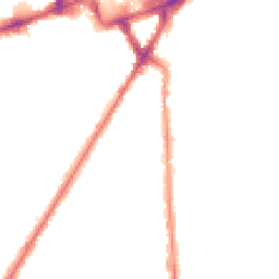 Night-time road noise heatmap for TW3 2AU