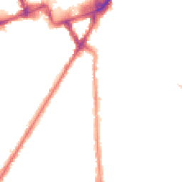 Night-time road noise heatmap for TW3 2DG