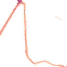 Night-time road noise heatmap for TW3 2DZ