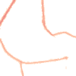 Night-time road noise heatmap for TW3 2JH