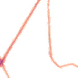Night-time road noise heatmap for TW3 2LE