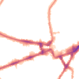 Night-time road noise heatmap for TW3 3AS
