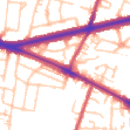 Daytime road noise heatmap for TW3 3DL