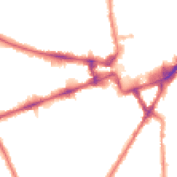 Night-time road noise heatmap for TW3 3LF