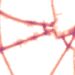 Night-time road noise heatmap for TW3 3LH