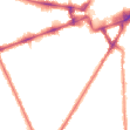 Night-time road noise heatmap for TW3 3RR