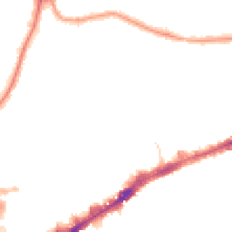 Night-time road noise heatmap for TW3 4AL