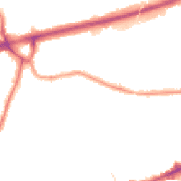 Night-time road noise heatmap for TW3 4AP