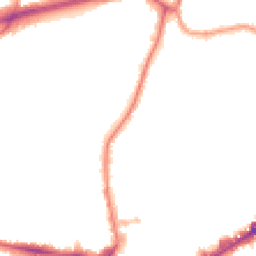Night-time road noise heatmap for TW3 4DL