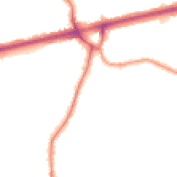 Night-time road noise heatmap for TW3 4FA