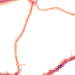 Night-time road noise heatmap for TW3 4HT