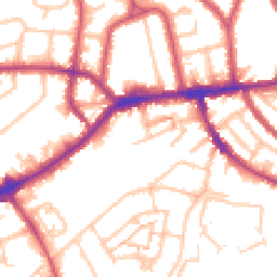 Daytime road noise heatmap for TW7 4DR