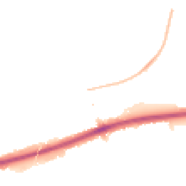 Night-time road noise heatmap for TW7 4RD