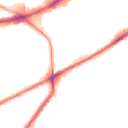 Night-time road noise heatmap for TW7 5BL