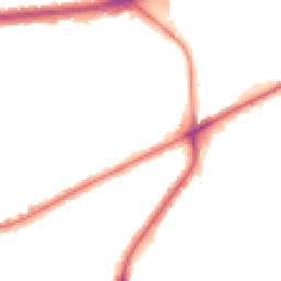 Night-time road noise heatmap for TW7 5TQ