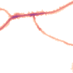 Night-time road noise heatmap for TW7 6NX