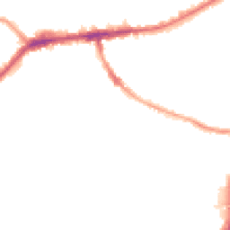 Night-time road noise heatmap for TW7 6NZ