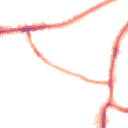 Night-time road noise heatmap for TW7 6PT