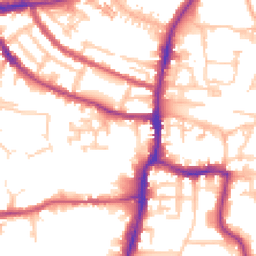 Daytime road noise heatmap for TW7 6PW