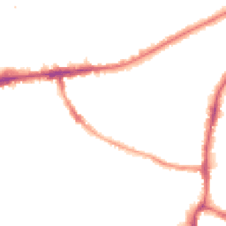 Night-time road noise heatmap for TW7 6QR
