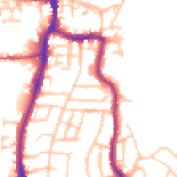 Daytime road noise heatmap for TW7 7DB
