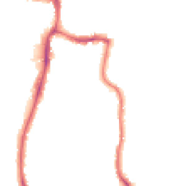 Night-time road noise heatmap for TW7 7DB