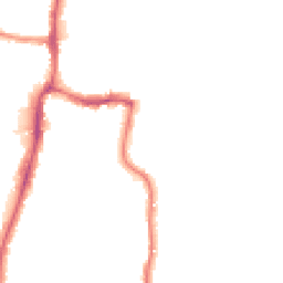 Night-time road noise heatmap for TW7 7EQ