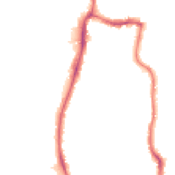 Night-time road noise heatmap for TW7 7EY
