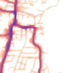 Daytime road noise heatmap for TW7 7FE