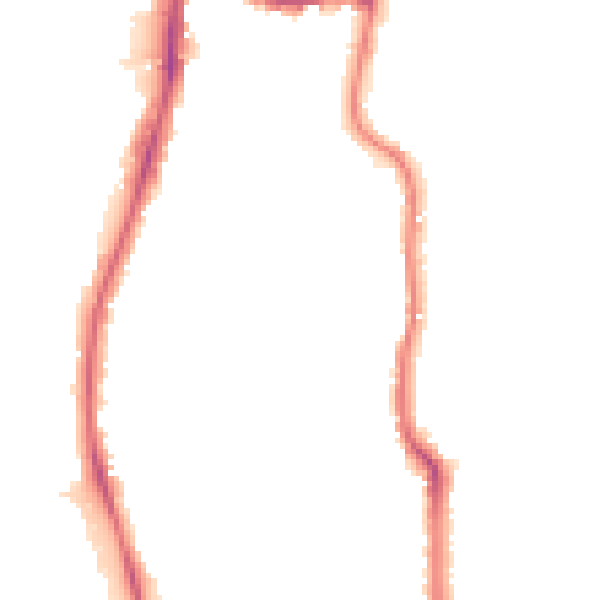 Night-time road noise heatmap for TW7 7HS