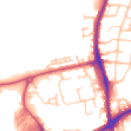 Daytime road noise heatmap for TW7 7LH