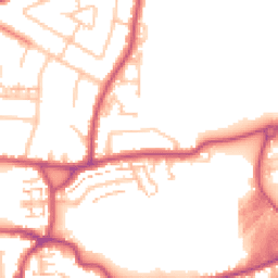 Daytime road noise heatmap for TW7 7NS