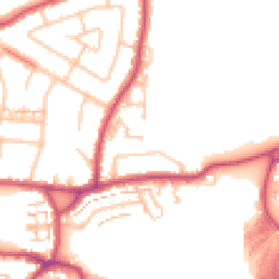 Daytime road noise heatmap for TW7 7PH