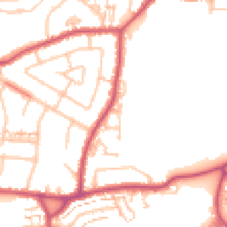 Daytime road noise heatmap for TW7 7PW