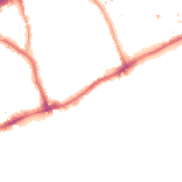 Night-time road noise heatmap for TW8 0AH