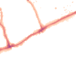 Night-time road noise heatmap for TW8 0AS