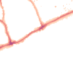 Night-time road noise heatmap for TW8 0AT