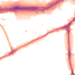 Night-time road noise heatmap for TW8 0AX