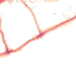 Night-time road noise heatmap for TW8 0BB