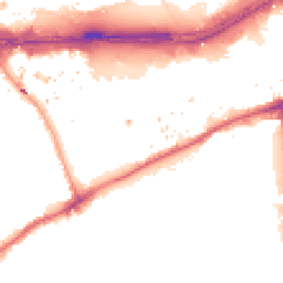 Night-time road noise heatmap for TW8 0BF