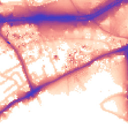 Daytime road noise heatmap for TW8 0BG