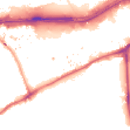 Night-time road noise heatmap for TW8 0BH
