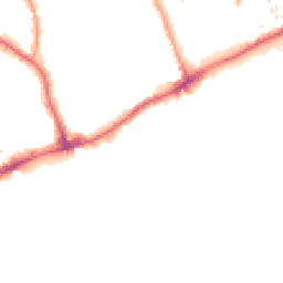 Night-time road noise heatmap for TW8 0BY