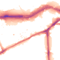 Night-time road noise heatmap for TW8 0DP