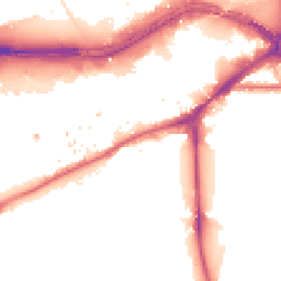 Night-time road noise heatmap for TW8 0EB