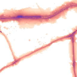 Night-time road noise heatmap for TW8 0FX