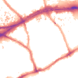 Night-time road noise heatmap for TW8 0PB