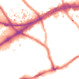 Night-time road noise heatmap for TW8 8DN