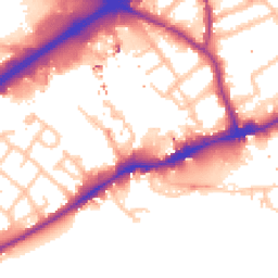 Daytime road noise heatmap for TW8 8HP