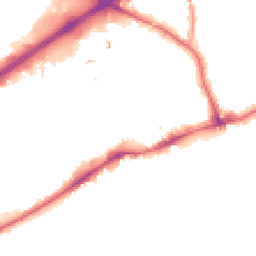 Night-time road noise heatmap for TW8 8HP